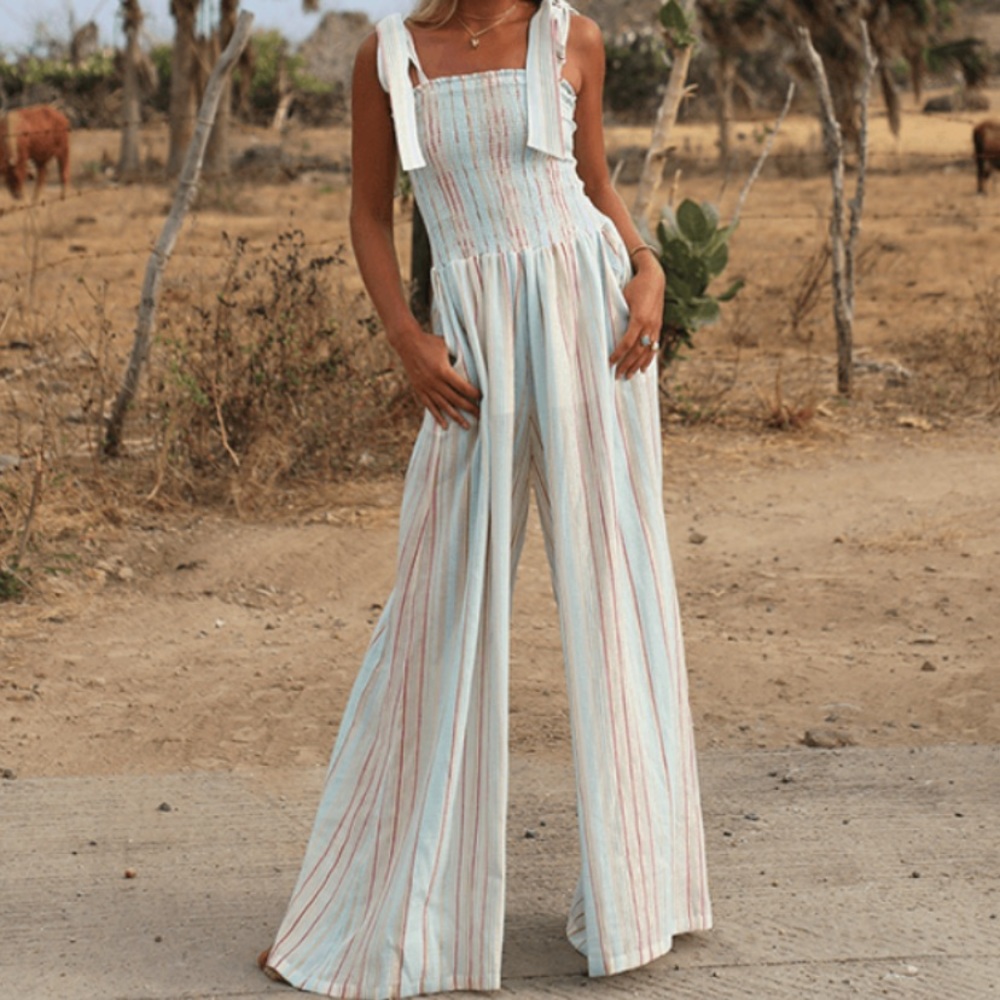 Layla Striped Jumpsuit